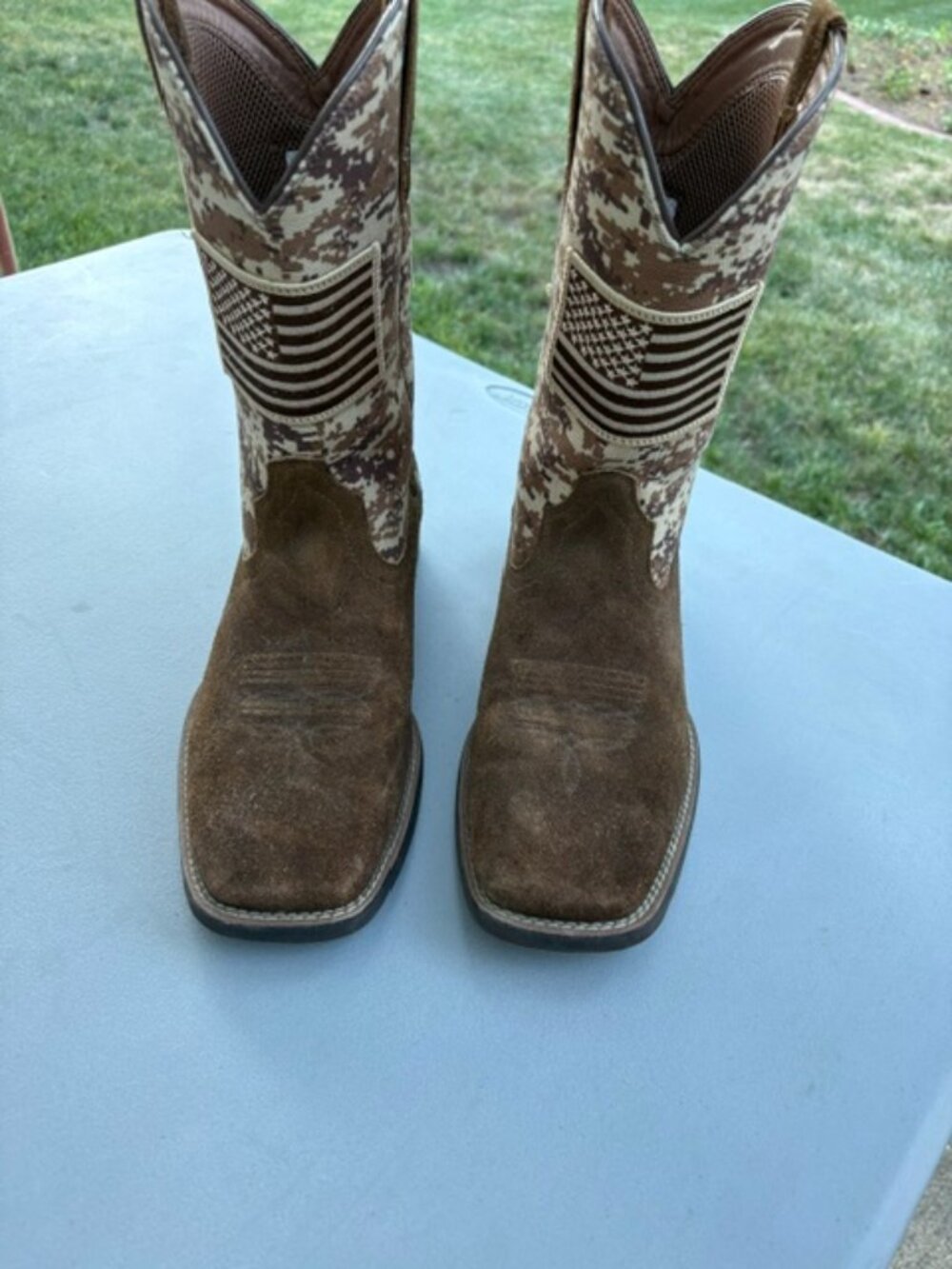 Ariat Patriot Western Boots for Men size 11 in Camo - Picture 1 of 7